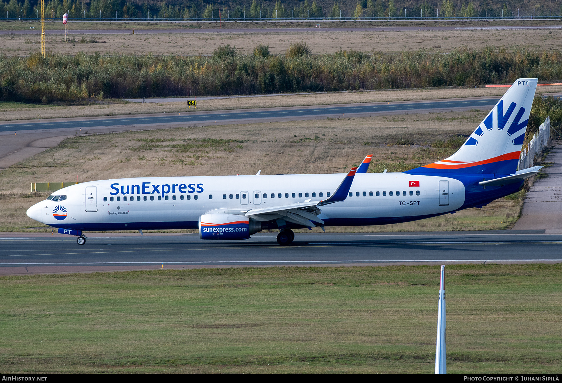 Aircraft Photo of TC-SPT | Boeing 737-8U3 | SunExpress | AirHistory.net #734653