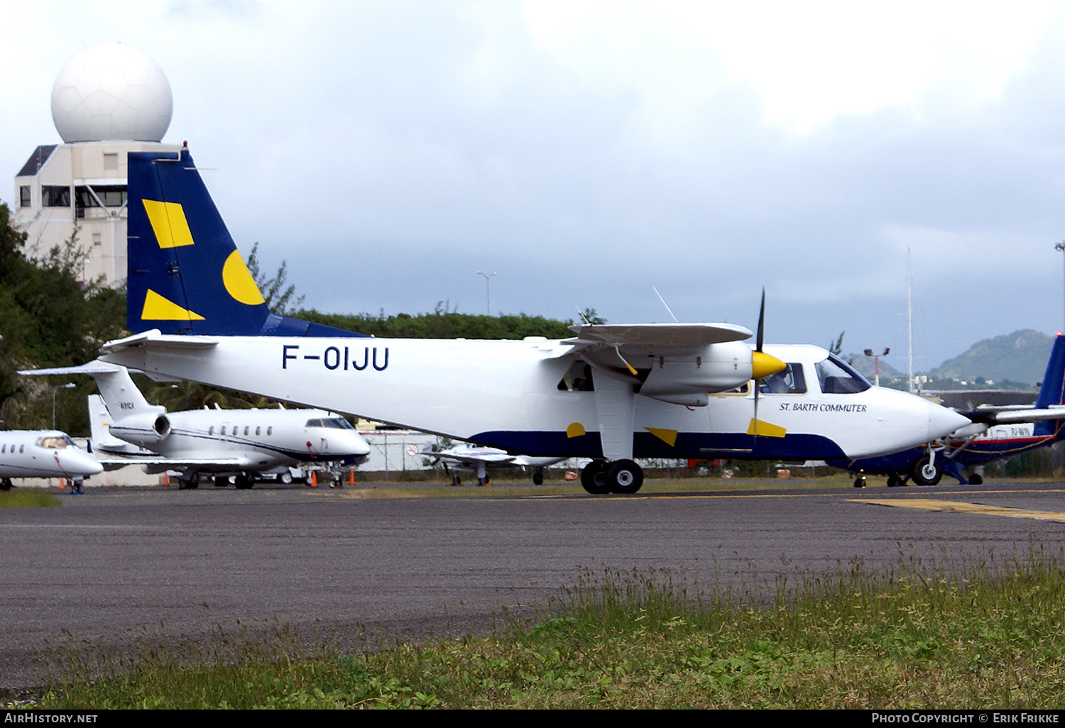 Aircraft Photo of F-OIJU | Pilatus Britten-Norman BN-2B-20 Islander | St. Barth Commuter | AirHistory.net #734654