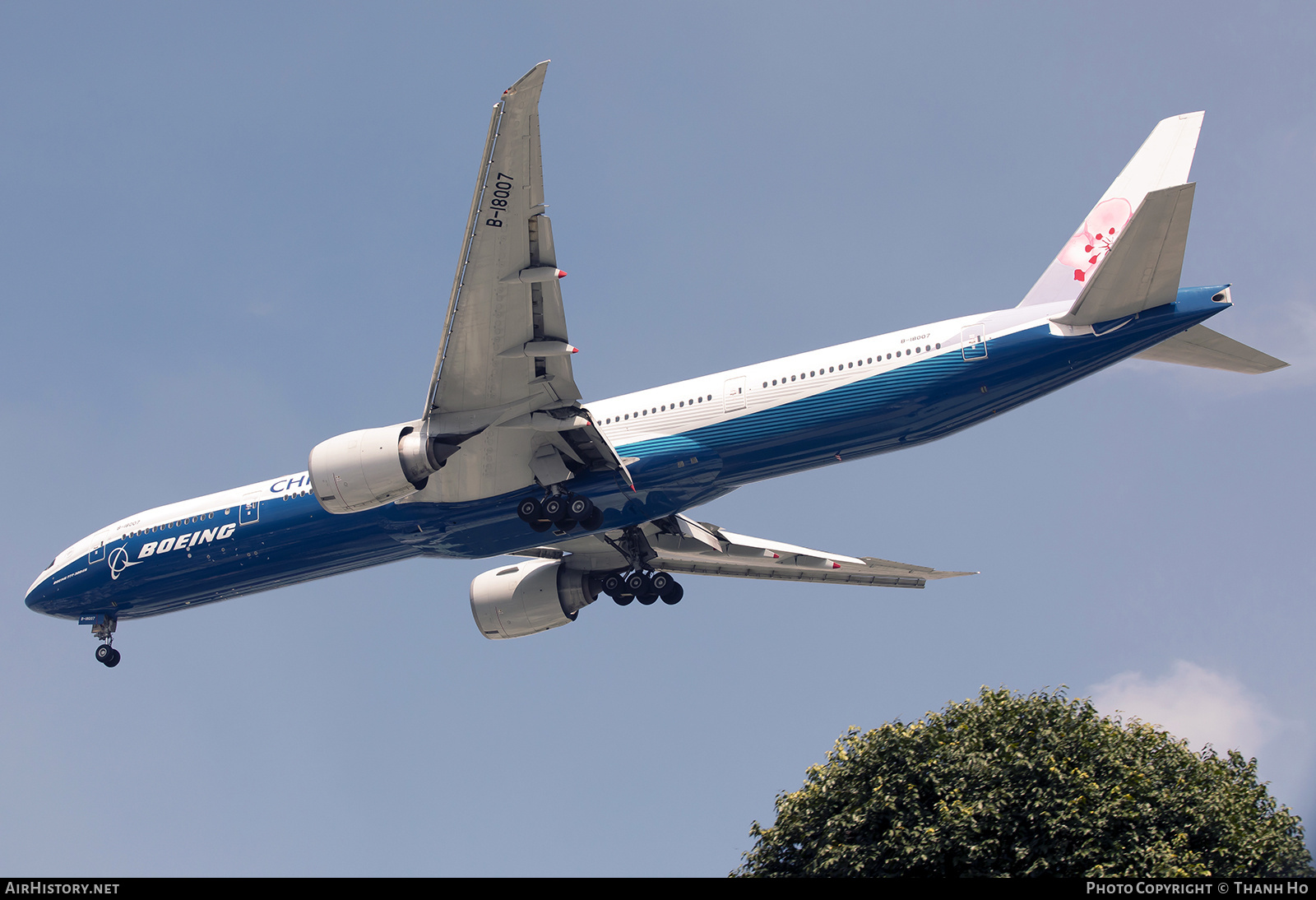 Aircraft Photo of B-18007 | Boeing 777-309/ER | China Airlines | AirHistory.net #734655