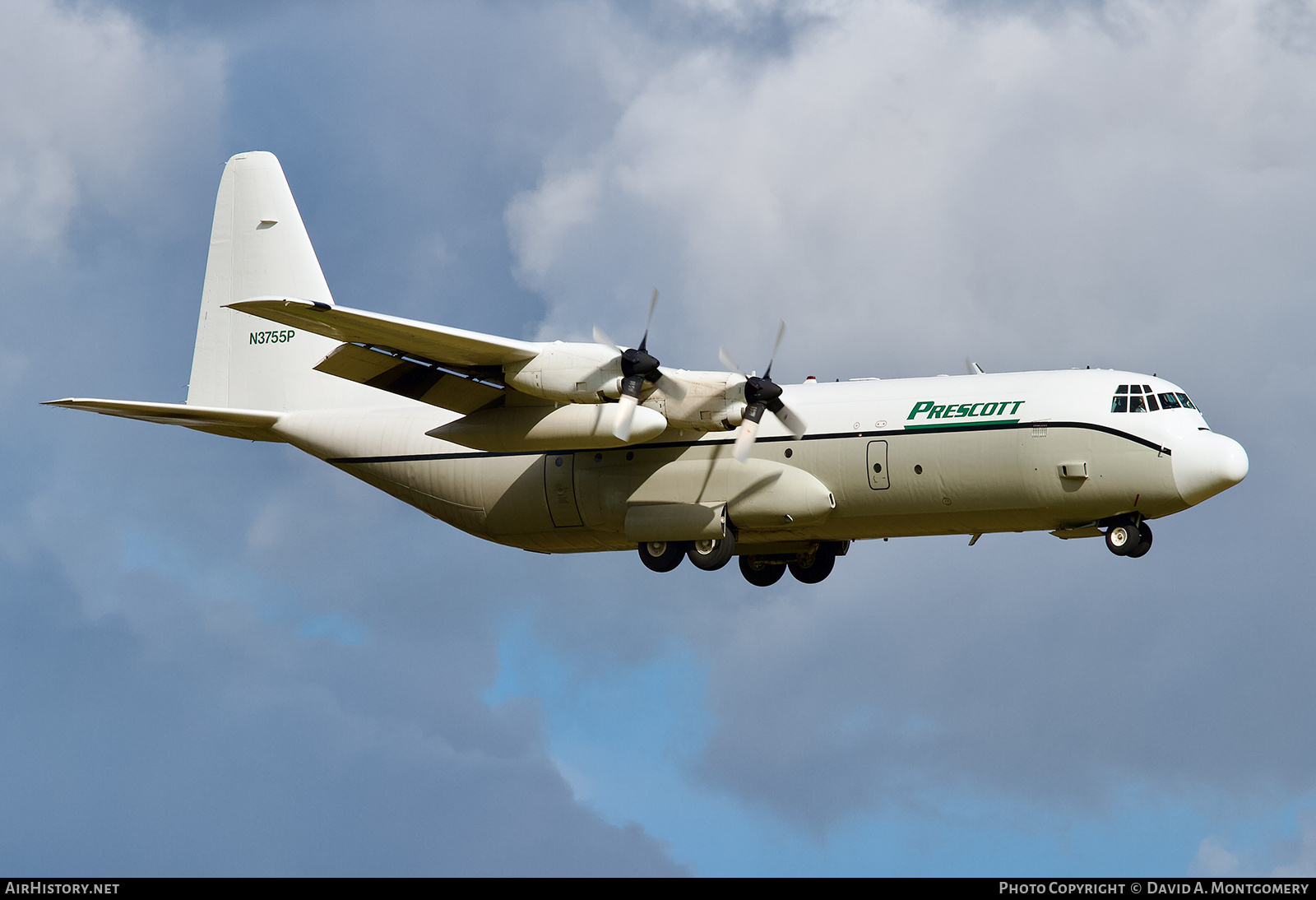 Aircraft Photo of N3755P | Lockheed L-100-30 Hercules (382G) | Prescott Support | AirHistory.net #734665