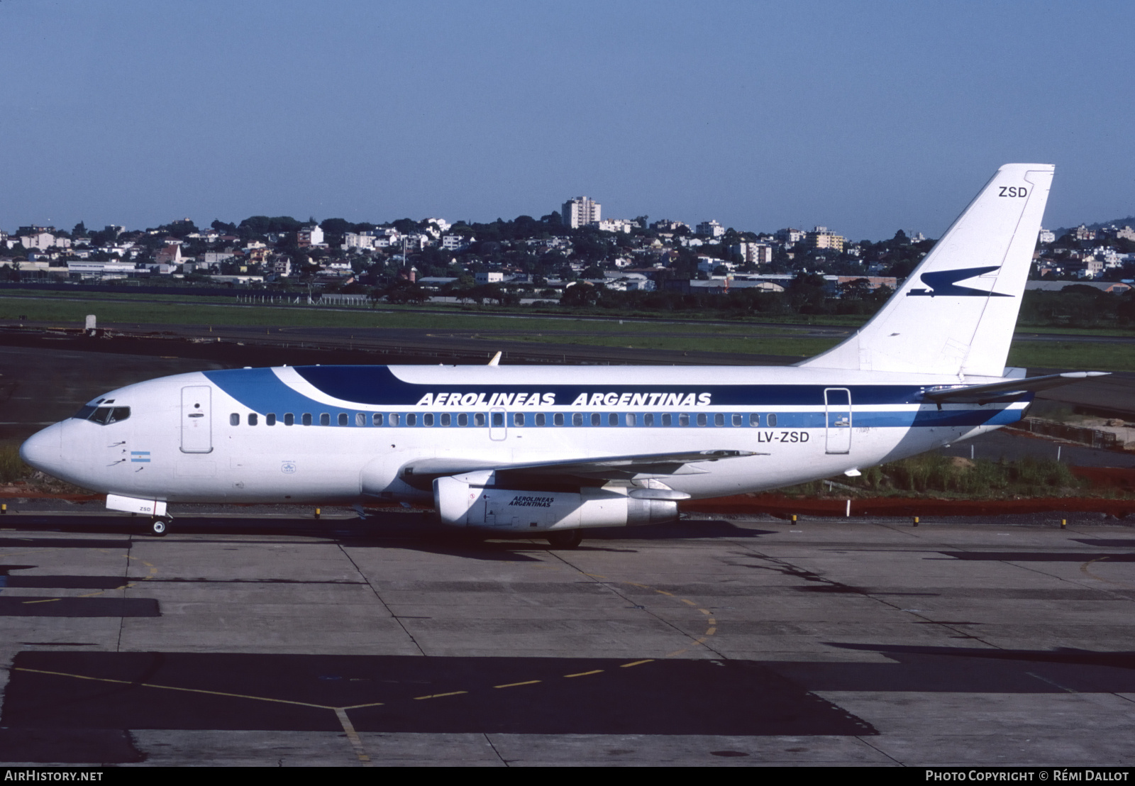 Aircraft Photo of LV-ZSD | Boeing 737-236/Adv | Aerolíneas Argentinas | AirHistory.net #734672