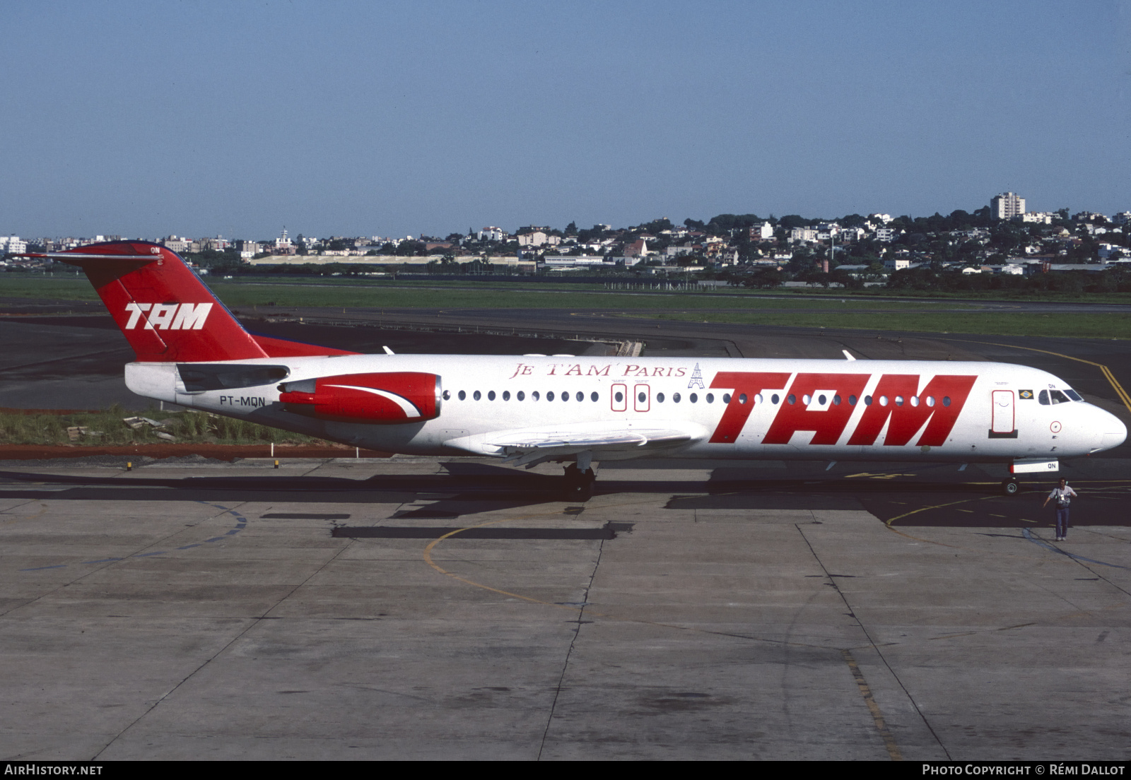 Aircraft Photo of PT-MQN | Fokker 100 (F28-0100) | TAM Linhas Aéreas | AirHistory.net #734674