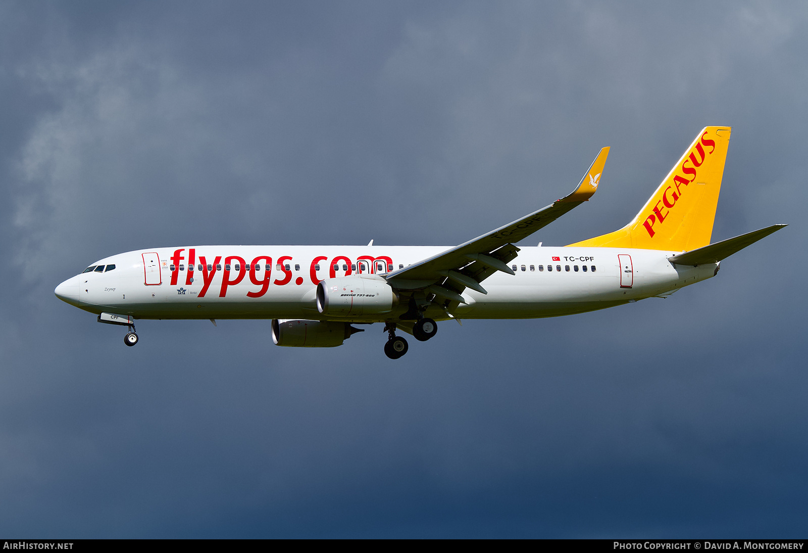 Aircraft Photo of TC-CPF | Boeing 737-82R | Pegasus Airlines | AirHistory.net #734690