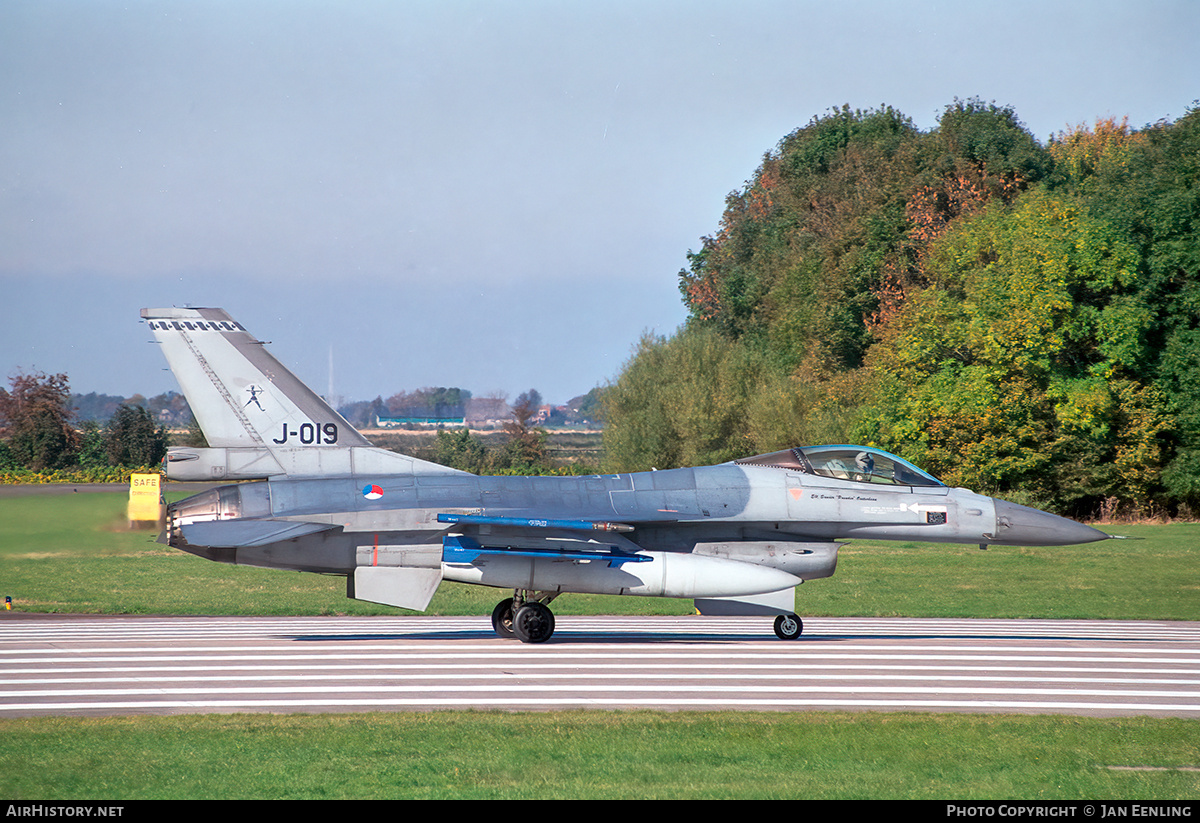 Aircraft Photo of J-019 | General Dynamics F-16A Fighting Falcon | Netherlands - Air Force | AirHistory.net #734698