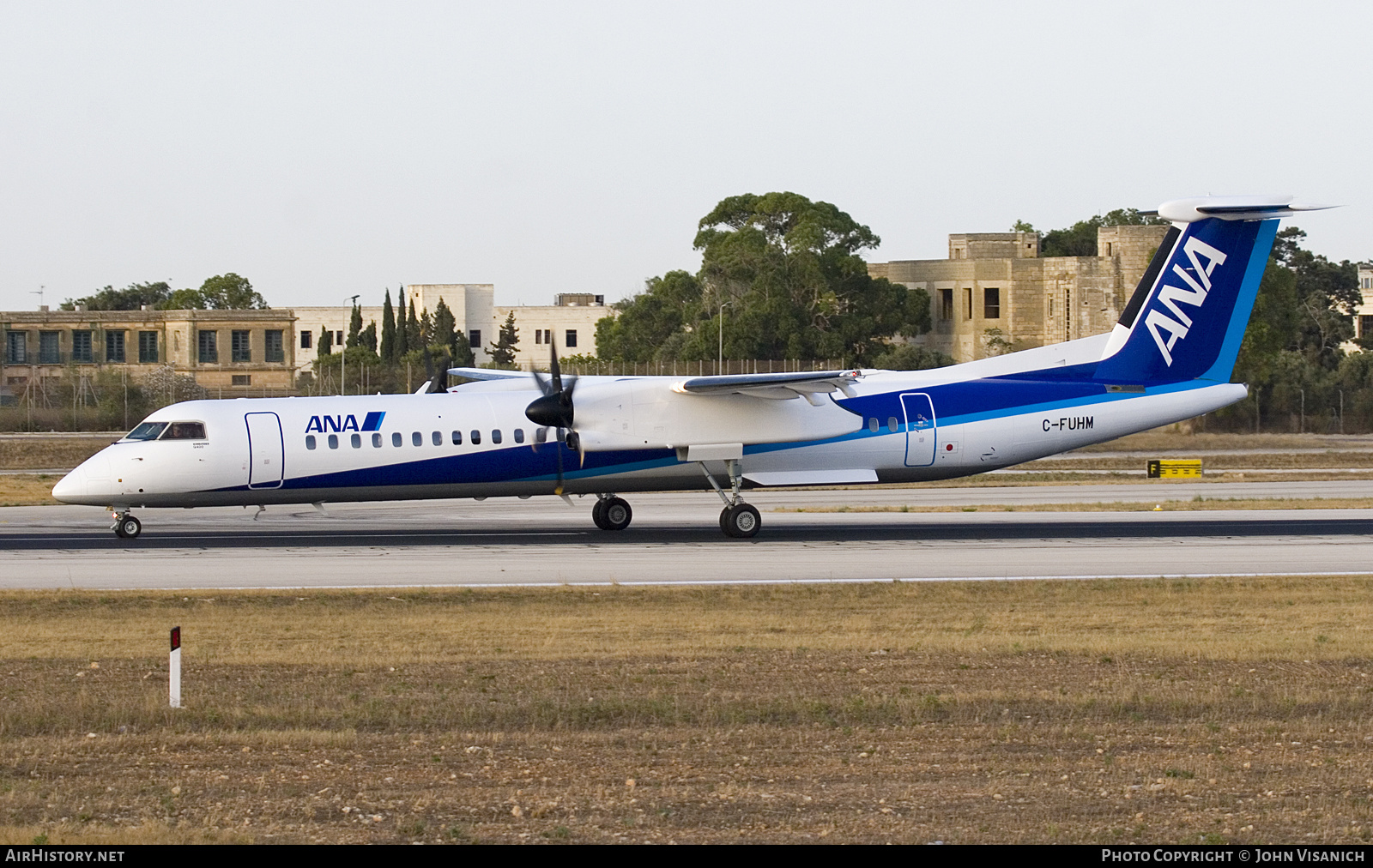 Aircraft Photo of C-FUHM | Bombardier DHC-8-402 Dash 8 | All Nippon Airways - ANA Wings | AirHistory.net #734702