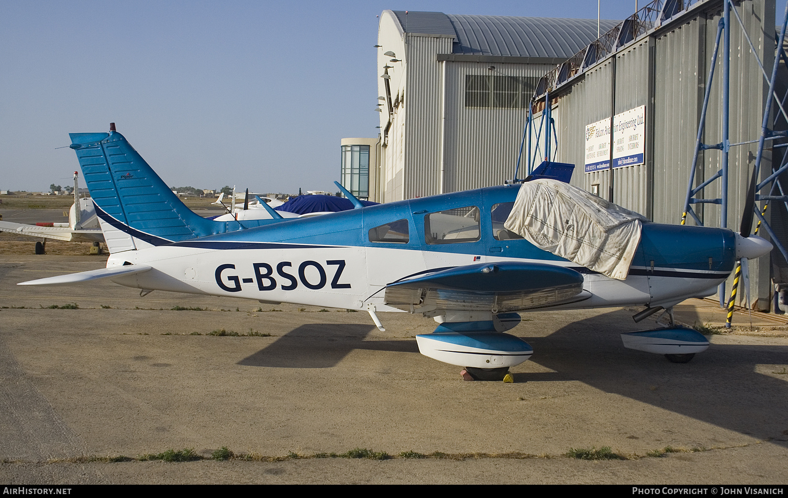 Aircraft Photo of G-BSOZ | Piper PA-28-161 Cherokee Warrior II | AirHistory.net #734708