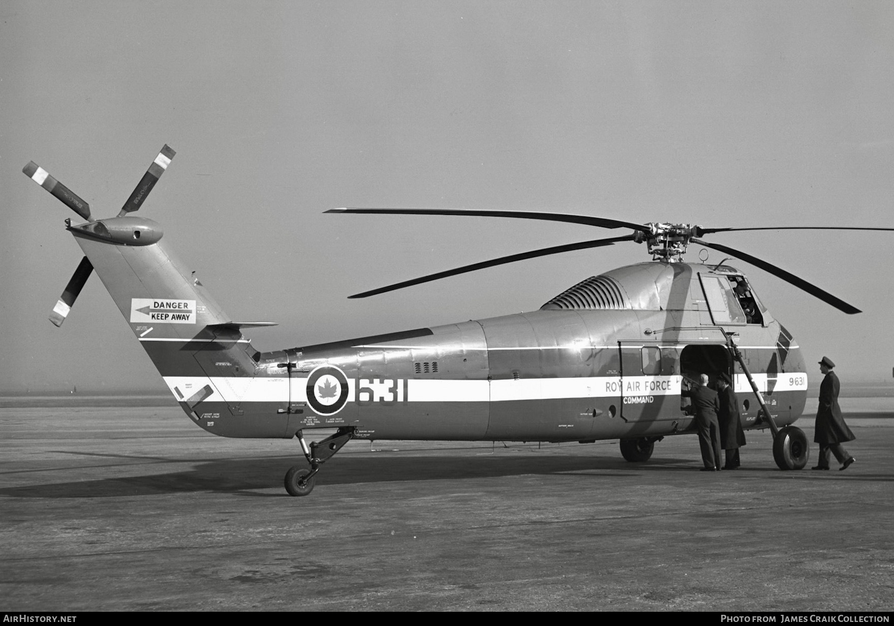 Aircraft Photo of 9631 | Sikorsky H-34A Choctaw | Canada - Air Force | AirHistory.net #734718