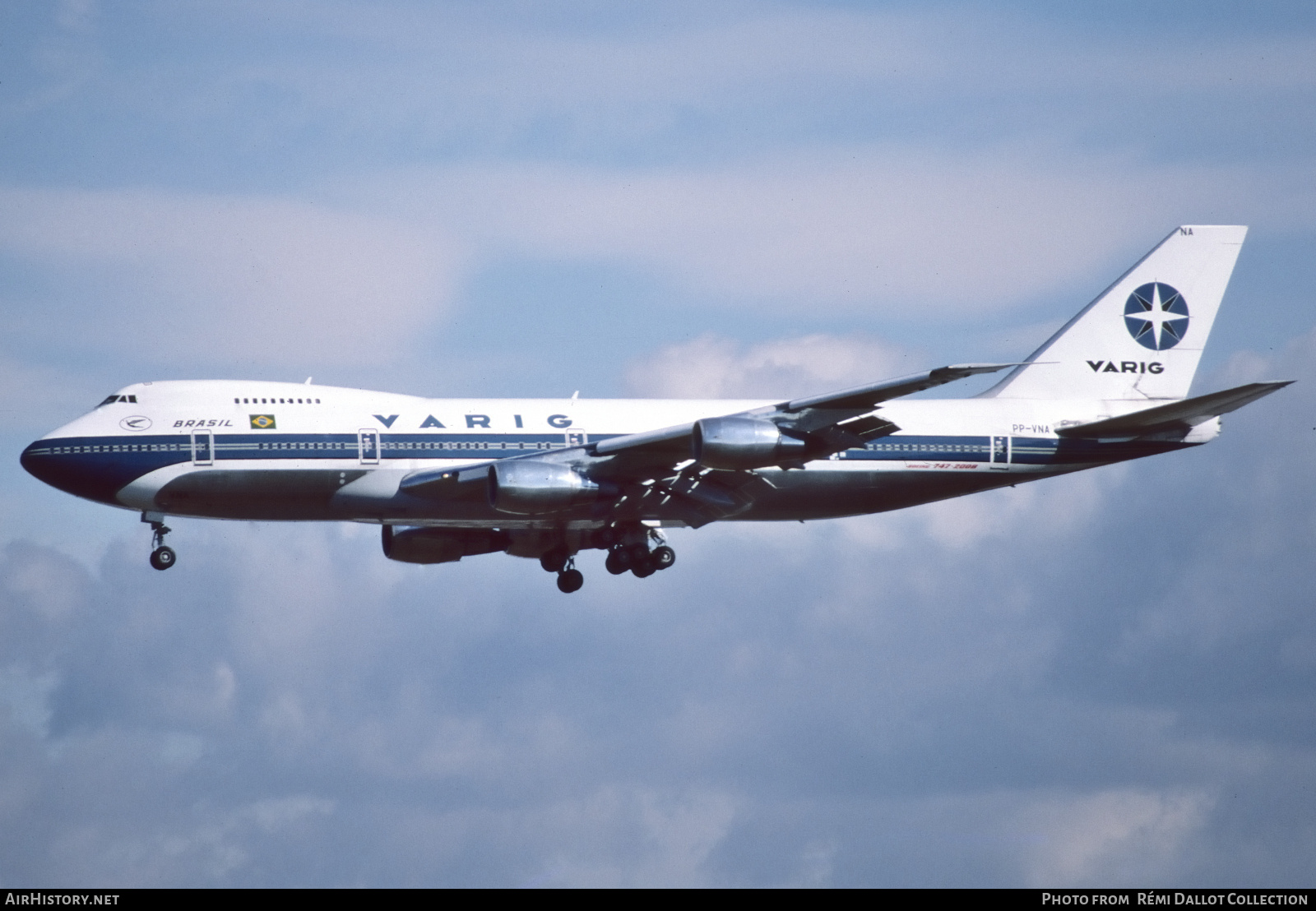 Aircraft Photo of PP-VNA | Boeing 747-2L5BM | Varig | AirHistory.net #734740