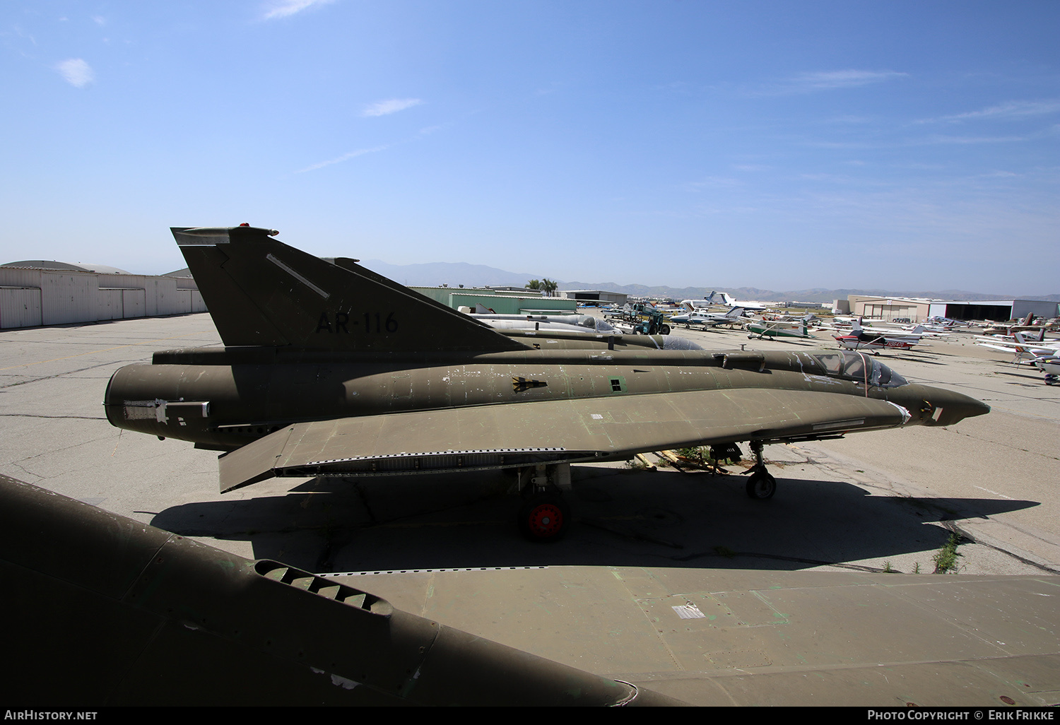 Aircraft Photo of N116XD / AR-116 | Saab RF-35 Draken | Denmark - Air Force | AirHistory.net #734757