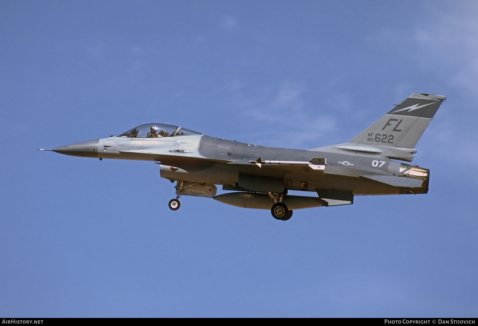 Aircraft Photo of 80-0622 / AF80-622 | General Dynamics F-16A Fighting Falcon | USA - Air Force | AirHistory.net #734767