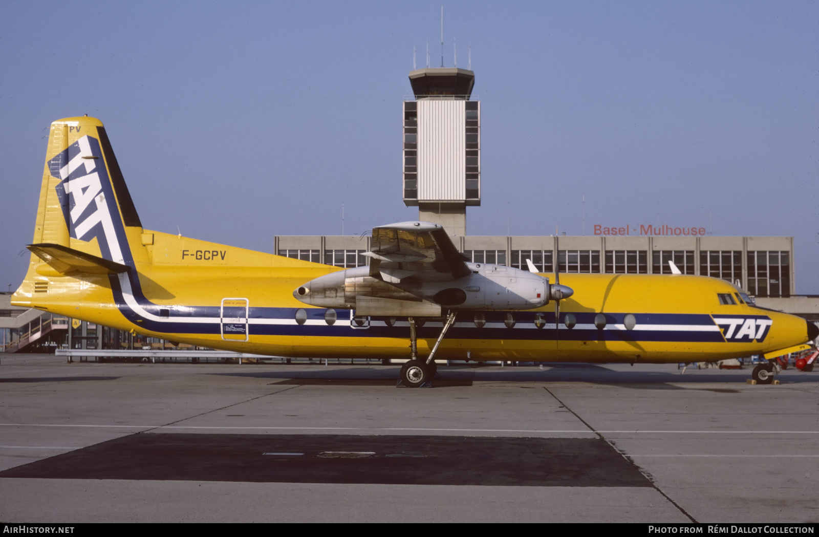 Aircraft Photo of F-GCPV | Fairchild Hiller FH-227B | TAT - Transport Aérien Transrégional | AirHistory.net #734770