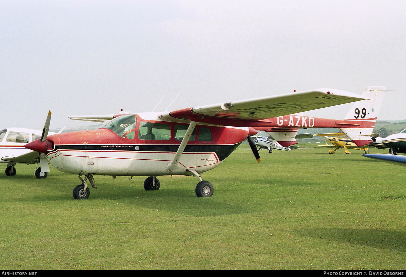 Aircraft Photo of G-AZKO | Reims F337F Super Skymaster | AirHistory.net #734783