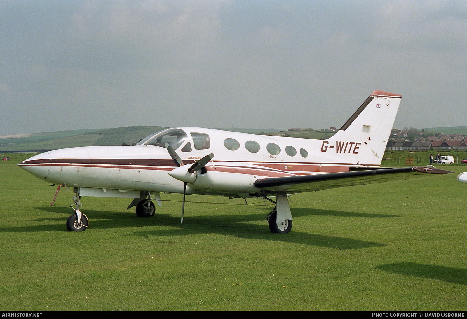 Aircraft Photo of G-WITE | Cessna 414A Chancellor | AirHistory.net #734787