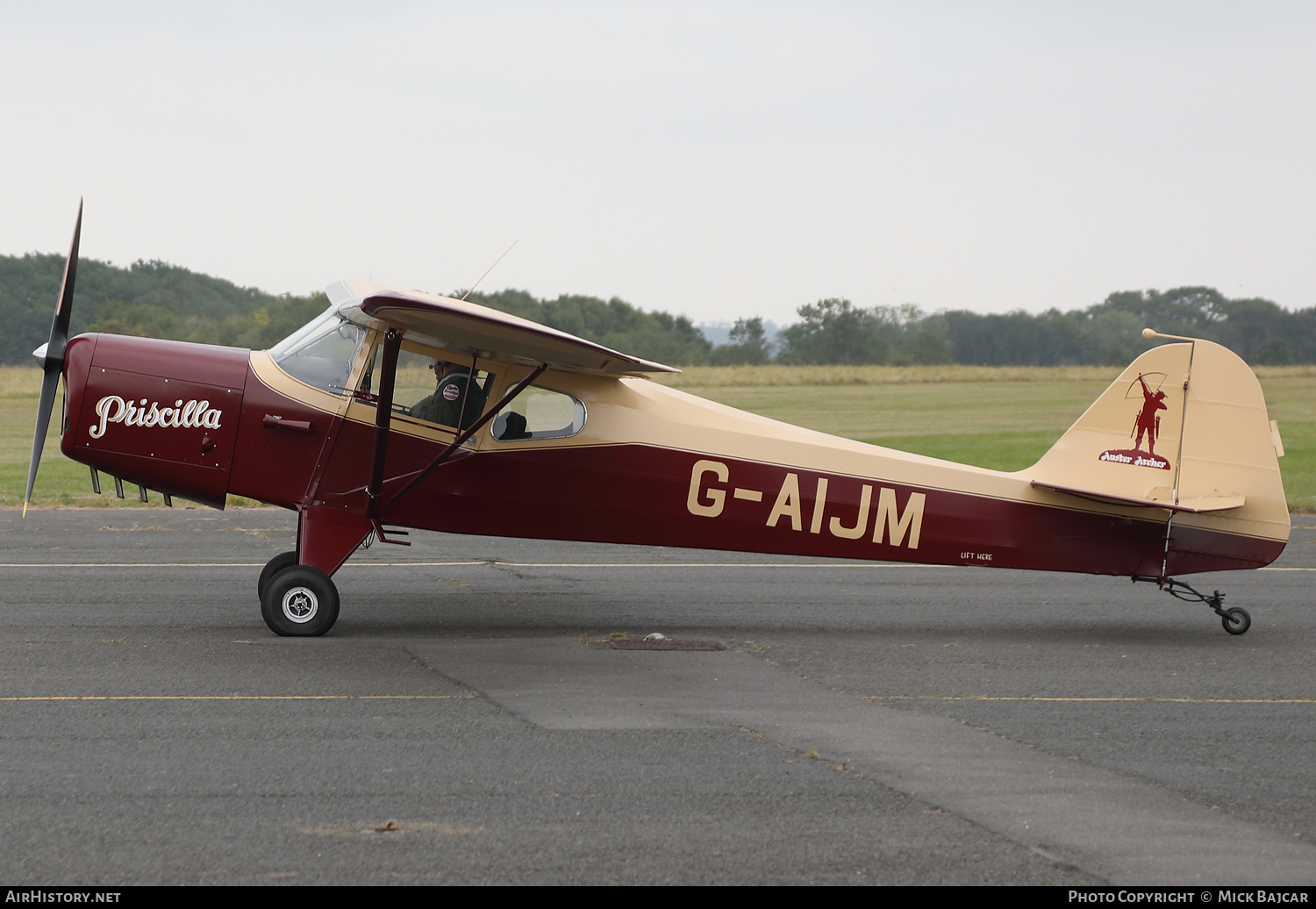 Aircraft Photo of G-AIJM | Auster J-4 Archer | AirHistory.net #734788