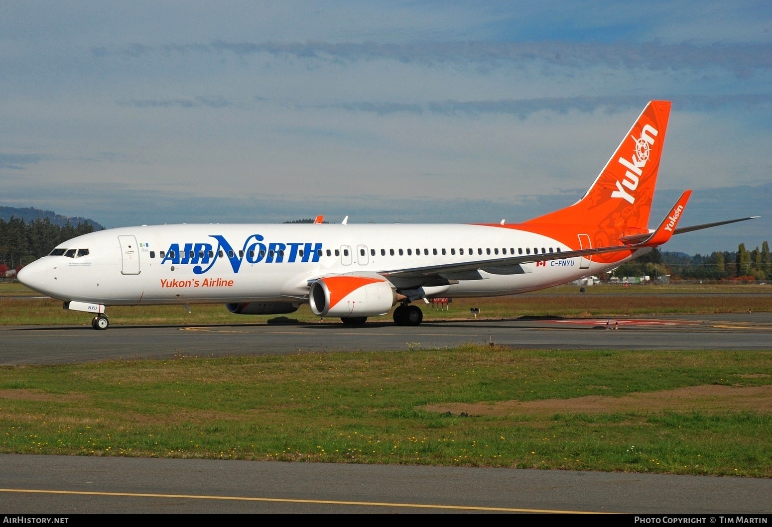 Aircraft Photo of C-FNYU | Boeing 737-8AL | Air North | AirHistory.net #734791