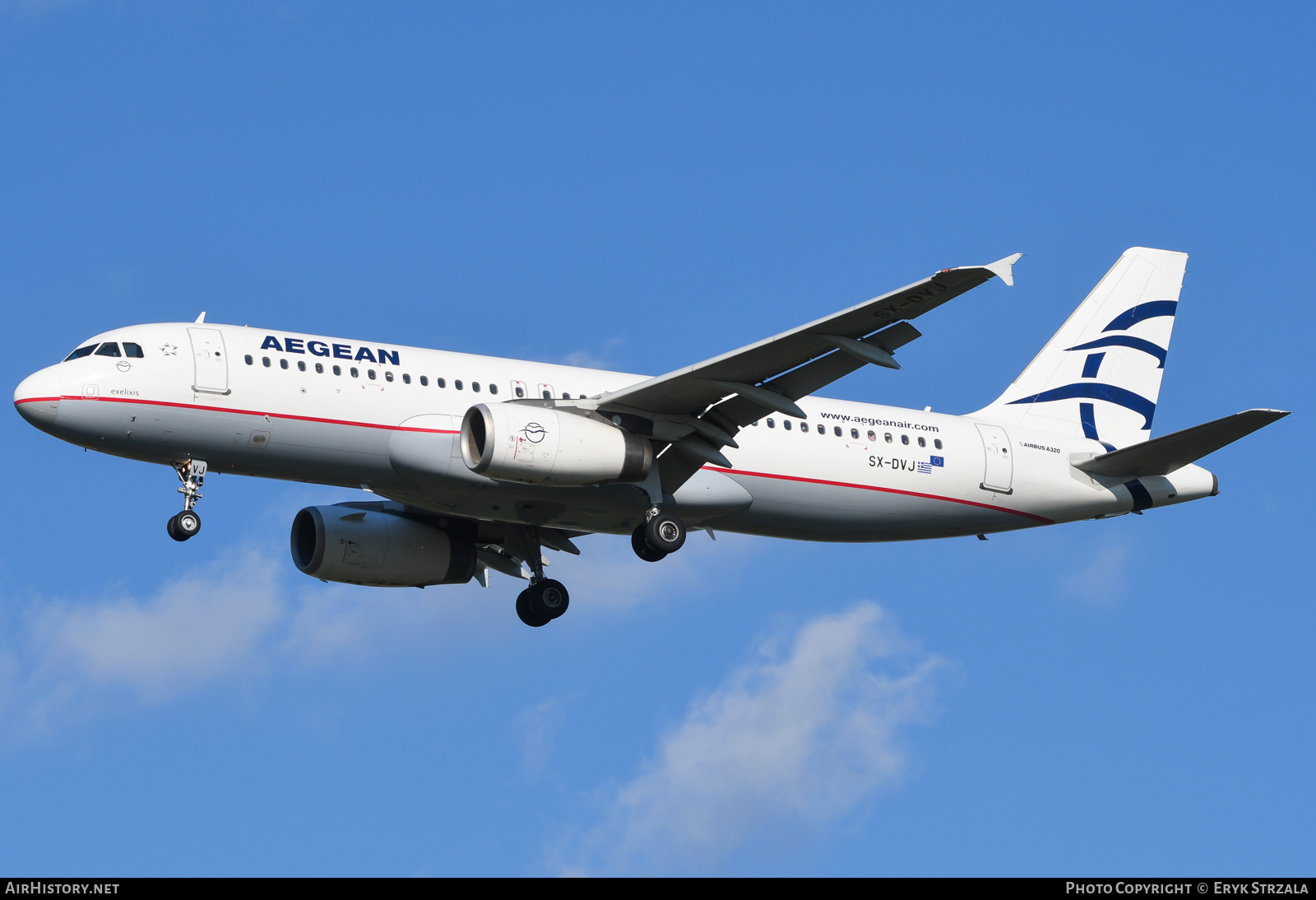 Aircraft Photo of SX-DVJ | Airbus A320-232 | Aegean Airlines | AirHistory.net #734795