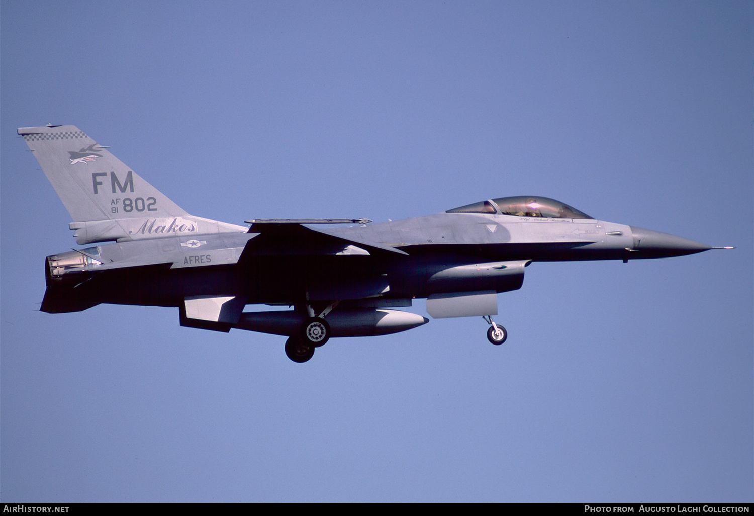 Aircraft Photo of 81-0802 / AF81-802 | General Dynamics F-16A Fighting Falcon | USA - Air Force | AirHistory.net #734803