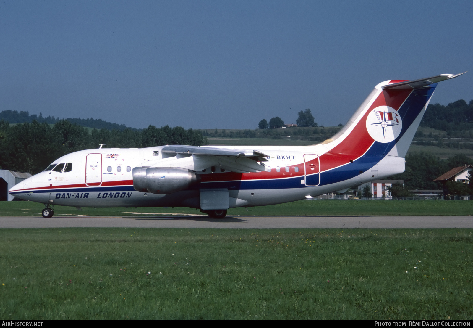Aircraft Photo of G-BKHT | British Aerospace BAe-146-100 | Dan-Air London | AirHistory.net #734812