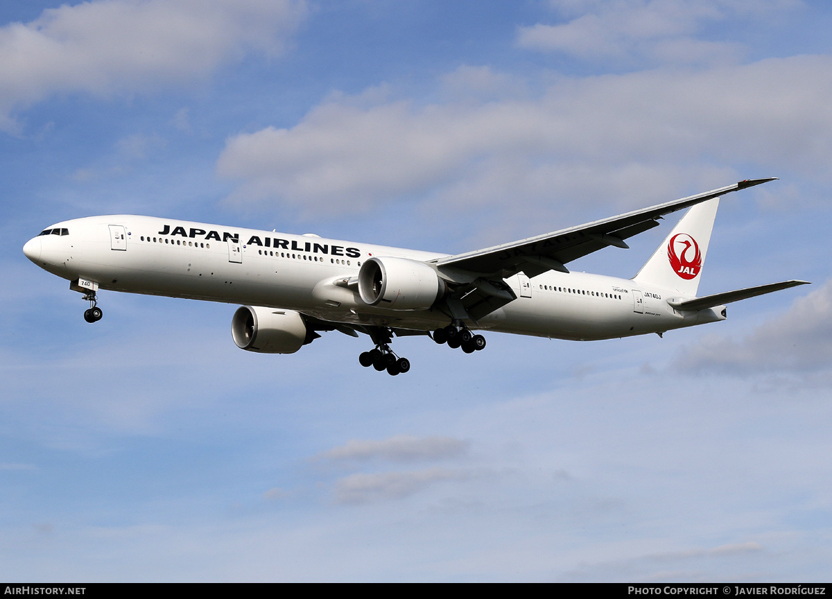 Aircraft Photo of JA740J | Boeing 777-346/ER | Japan Airlines - JAL | AirHistory.net #734863
