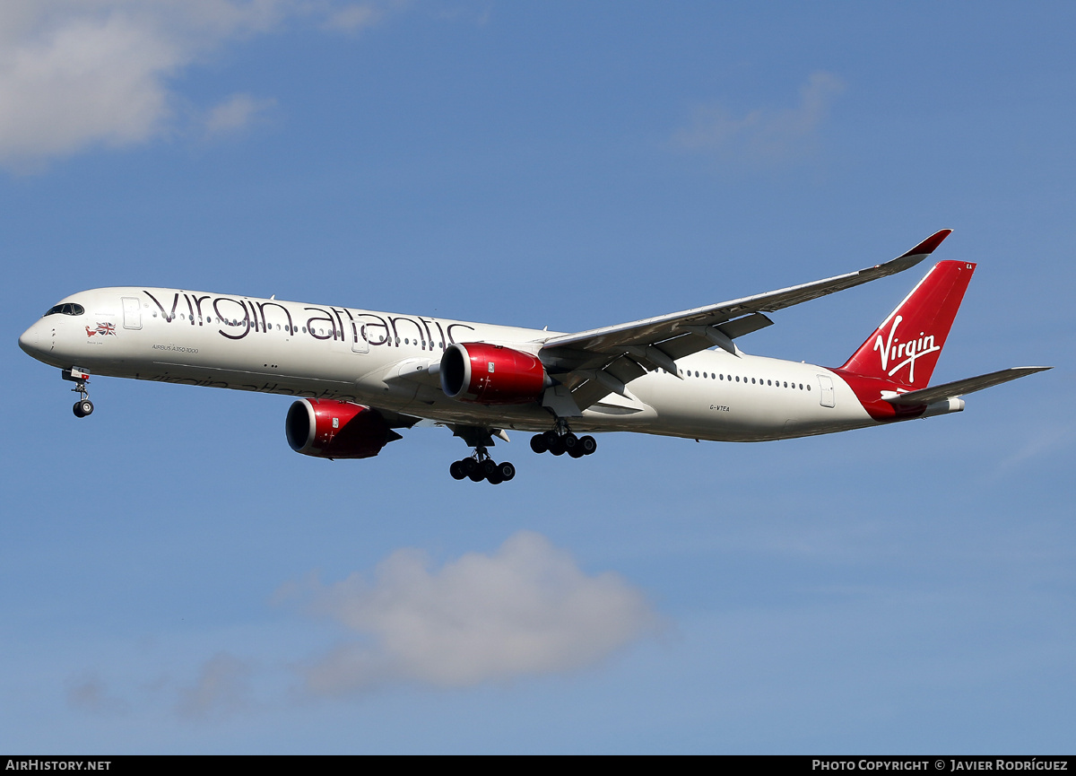 Aircraft Photo of G-VTEA | Airbus A350-1041 | Virgin Atlantic Airways | AirHistory.net #734865