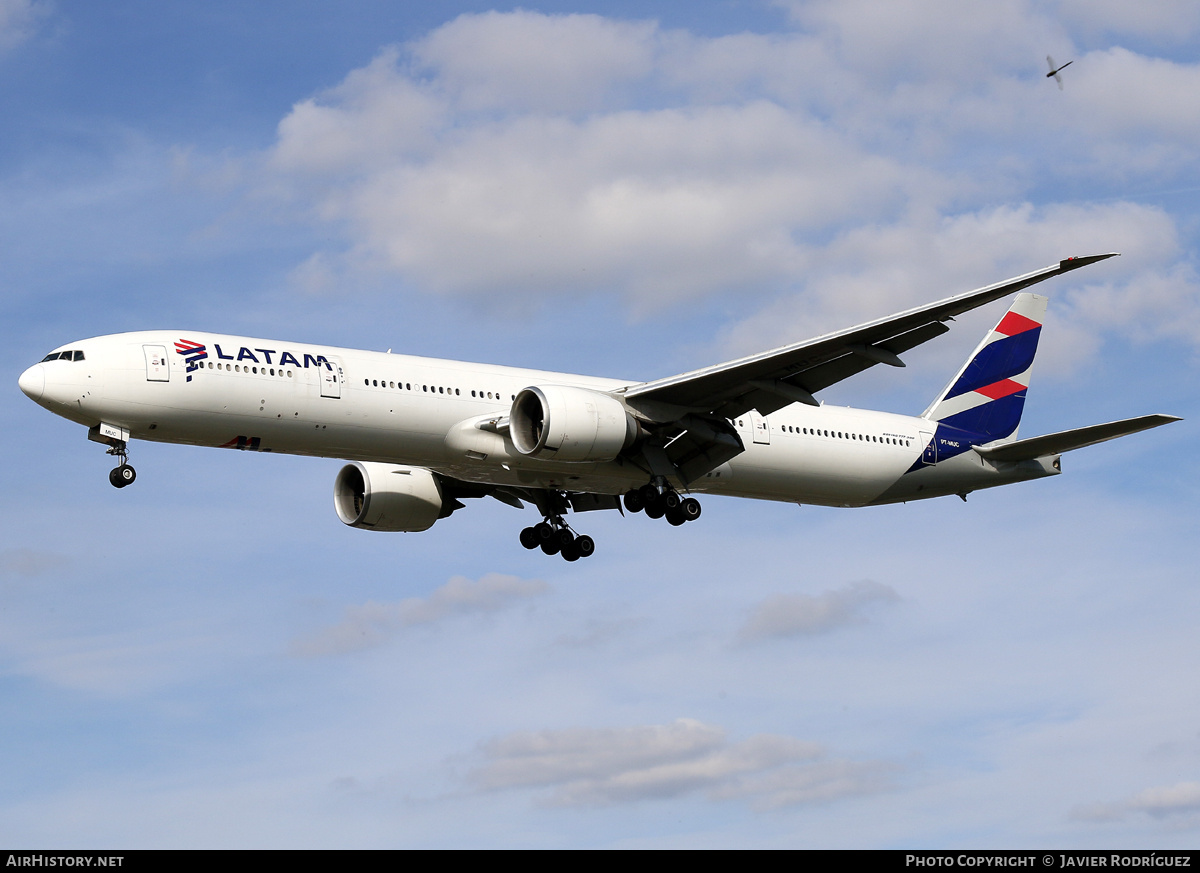 Aircraft Photo of PT-MUC | Boeing 777-32W/ER | LATAM Airlines | AirHistory.net #734866