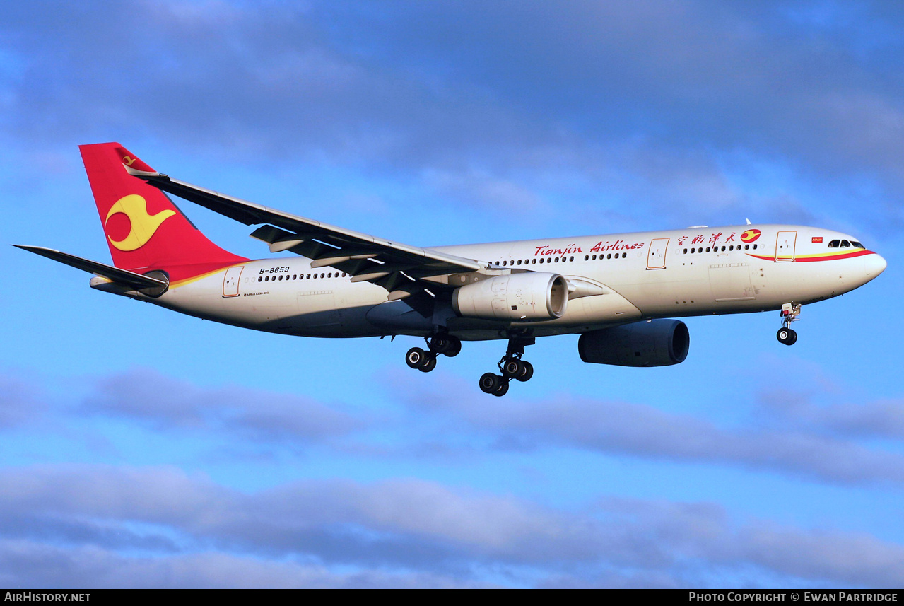 Aircraft Photo of B-8659 | Airbus A330-243 | Tianjin Airlines | AirHistory.net #734884