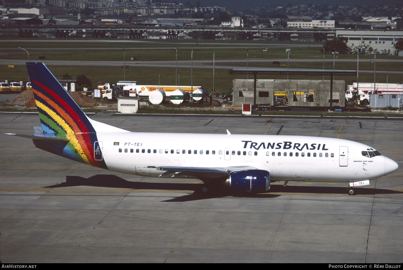 Aircraft Photo of PT-TEI | Boeing 737-3Y0 | TransBrasil | AirHistory.net #734886