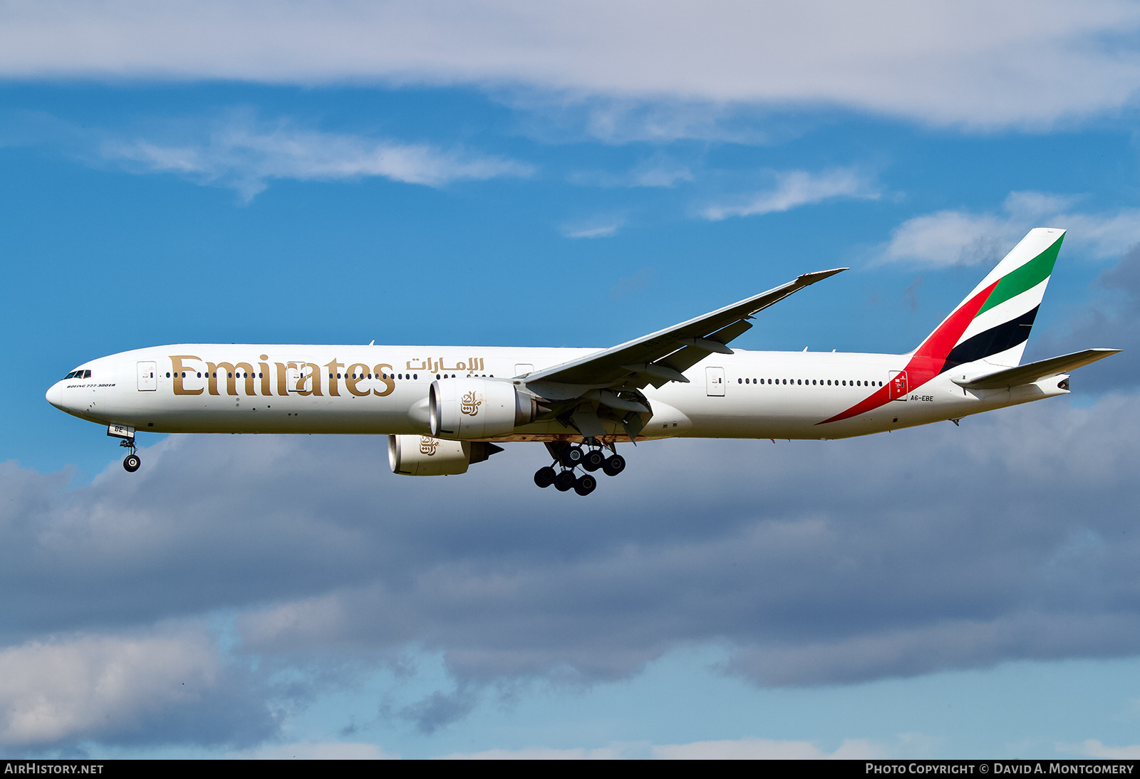 Aircraft Photo of A6-EBE | Boeing 777-36N/ER | Emirates | AirHistory.net #734893
