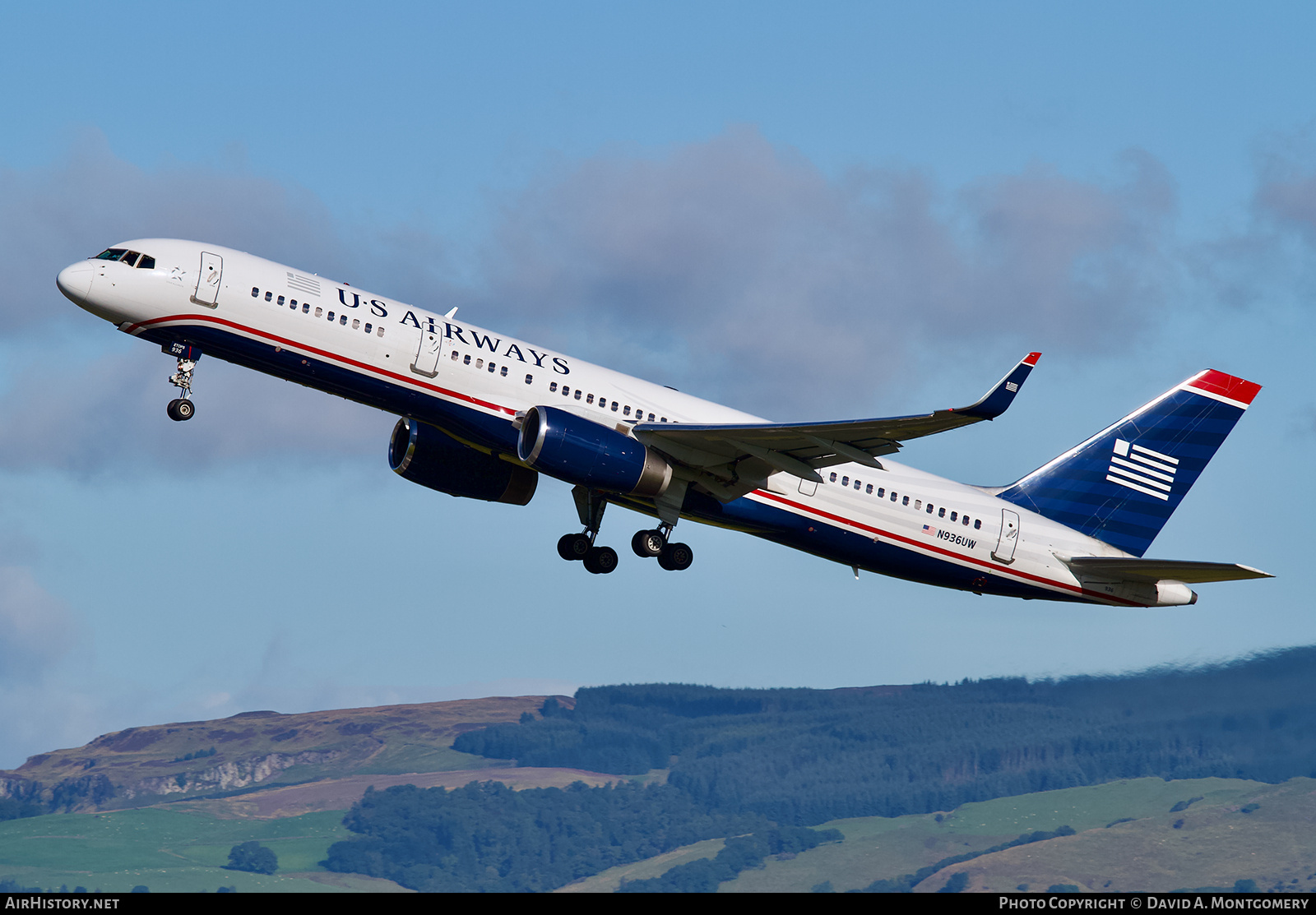 Aircraft Photo of N936UW | Boeing 757-2B7 | US Airways | AirHistory.net #734920