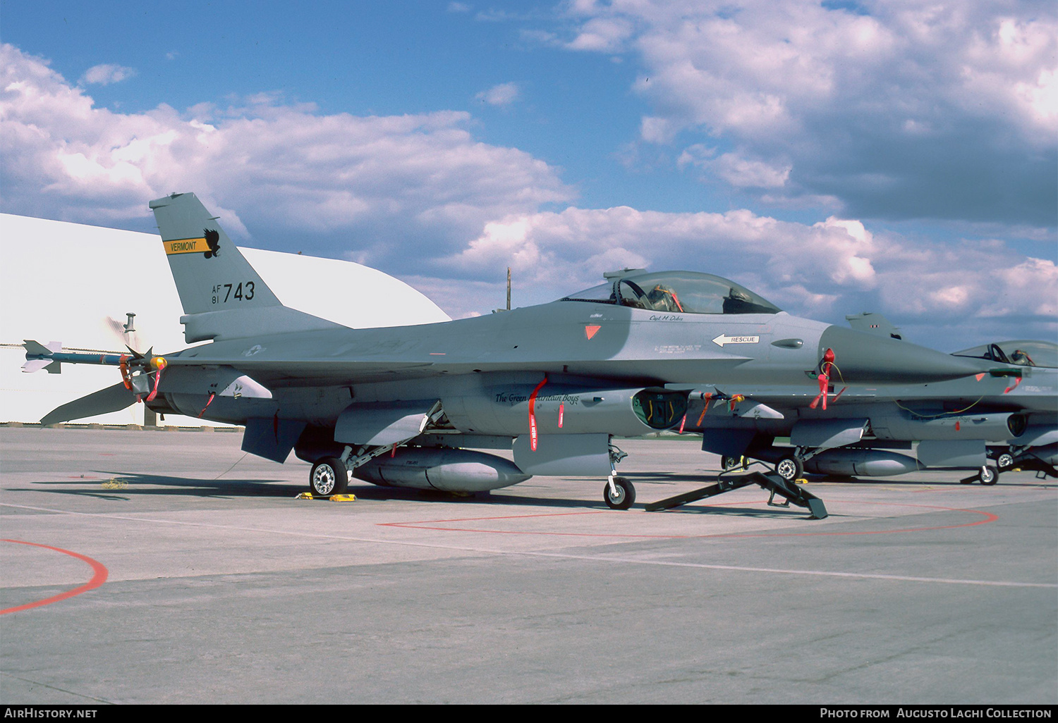 Aircraft Photo of 81-0743 / AF81-743 | General Dynamics F-16A Fighting Falcon | USA - Air Force | AirHistory.net #734925