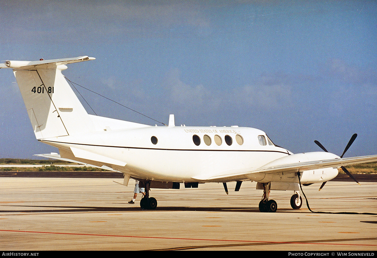 Aircraft Photo of 84-0181 / 40181 | Beech C-12U-3 Huron (B200C) | USA - Army | AirHistory.net #734940