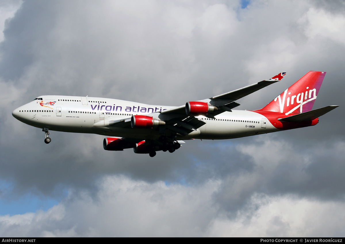 Aircraft Photo of G-VWOW | Boeing 747-41R | Virgin Atlantic Airways | AirHistory.net #734959