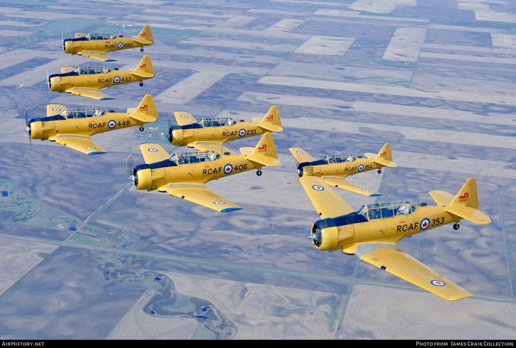 Aircraft Photo of 20448 / 448 | North American Harvard Mk4 | Canada - Air Force | AirHistory.net #734963