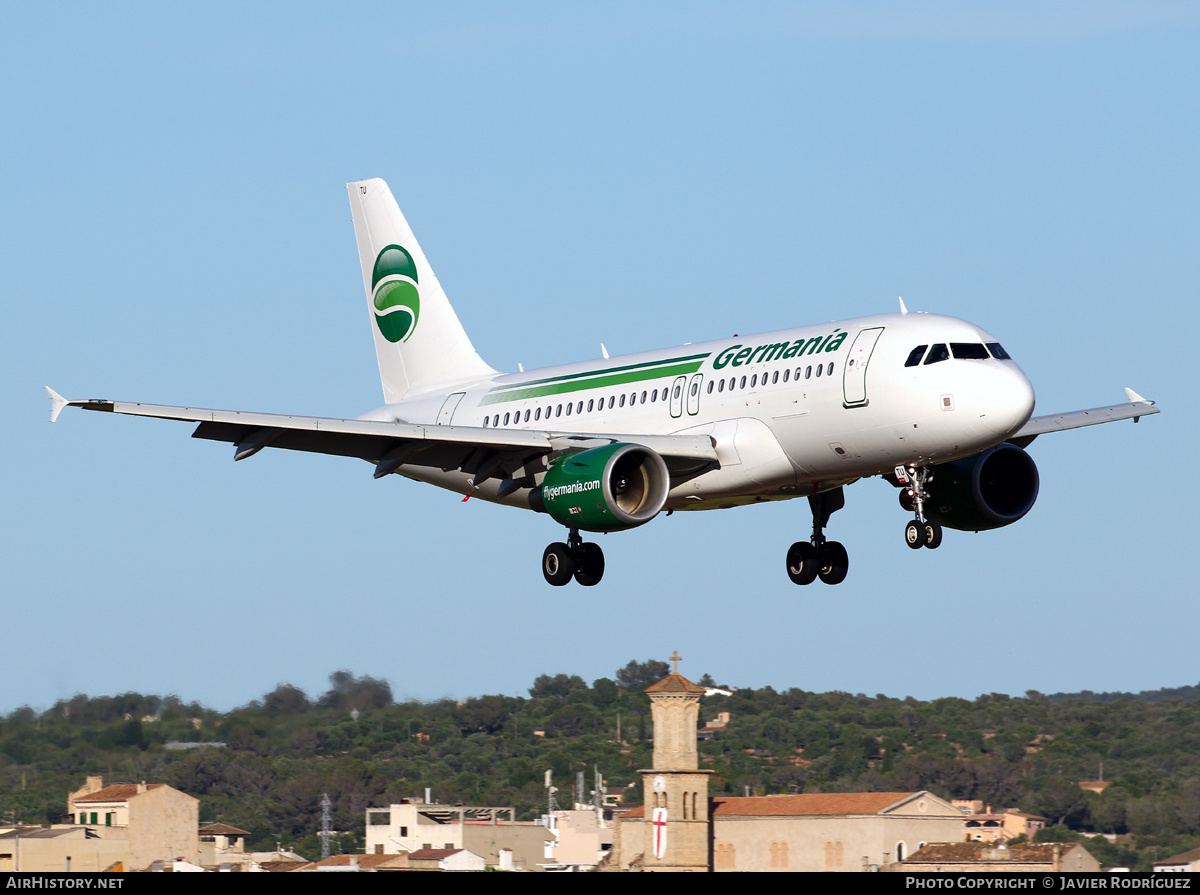 Aircraft Photo of D-ASTU | Airbus A319-112 | Germania | AirHistory.net #734981