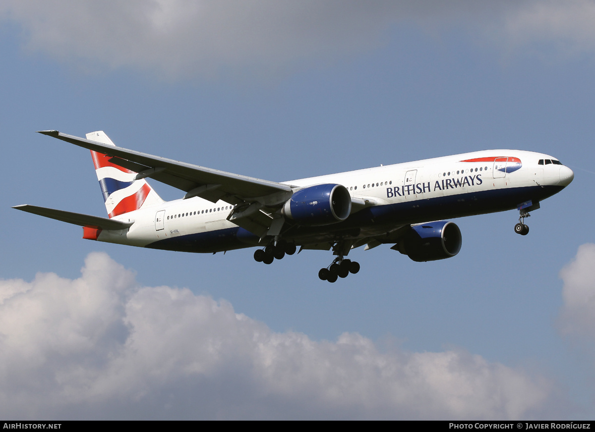 Aircraft Photo of G-VIIL | Boeing 777-236/ER | British Airways | AirHistory.net #734982