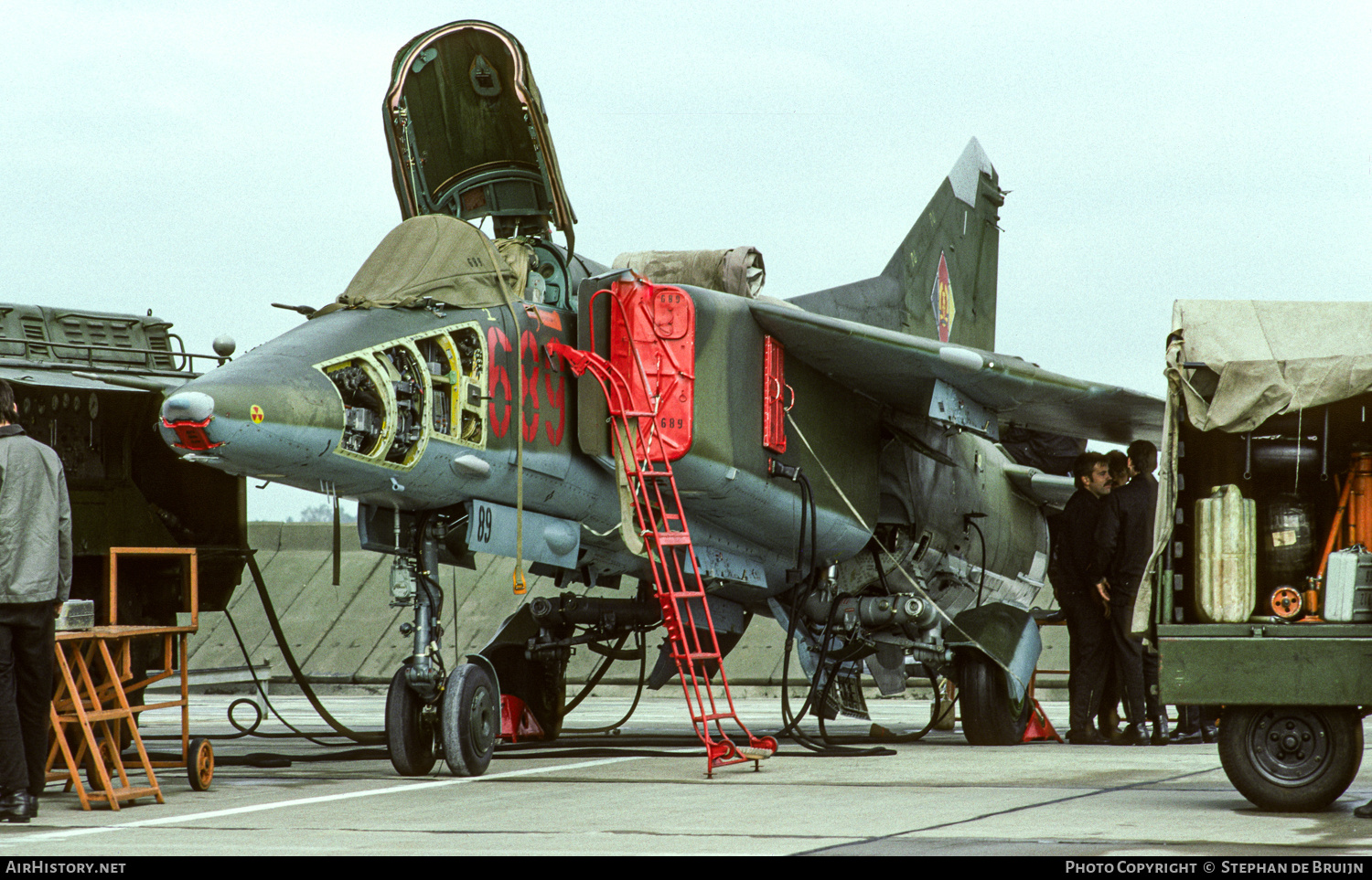 Aircraft Photo of 689 | Mikoyan-Gurevich MiG-23BN | East Germany - Air Force | AirHistory.net #734998