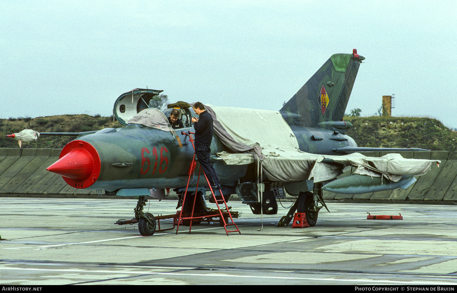 Aircraft Photo of 616 | Mikoyan-Gurevich MiG-21M | East Germany - Air Force | AirHistory.net #735001