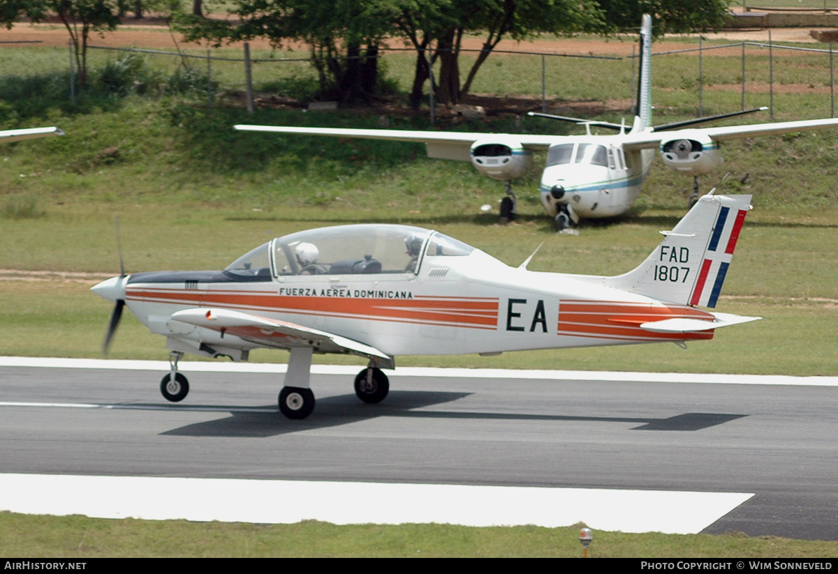 Aircraft Photo of 1807 / FAD 1807 | Enaer T-35B Pillan (ECH-51) | Dominican Republic - Air Force | AirHistory.net #735004
