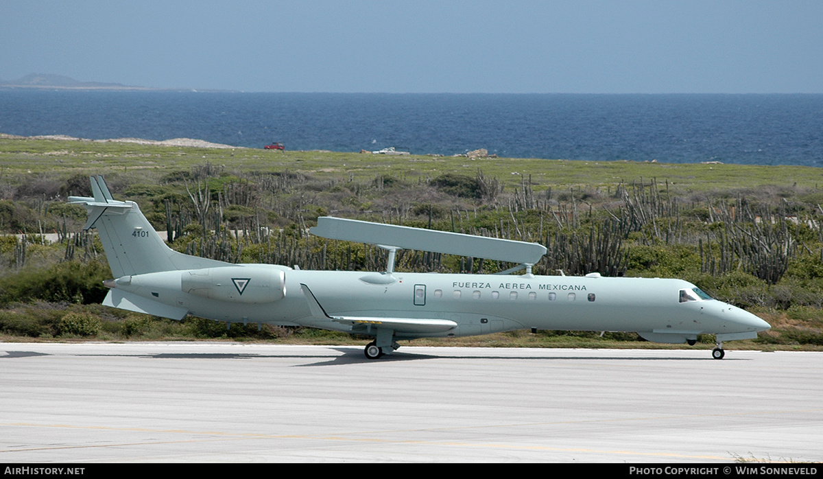 Aircraft Photo of 4101 | Embraer EMB-145SA AEW&C | Mexico - Air Force | AirHistory.net #735010