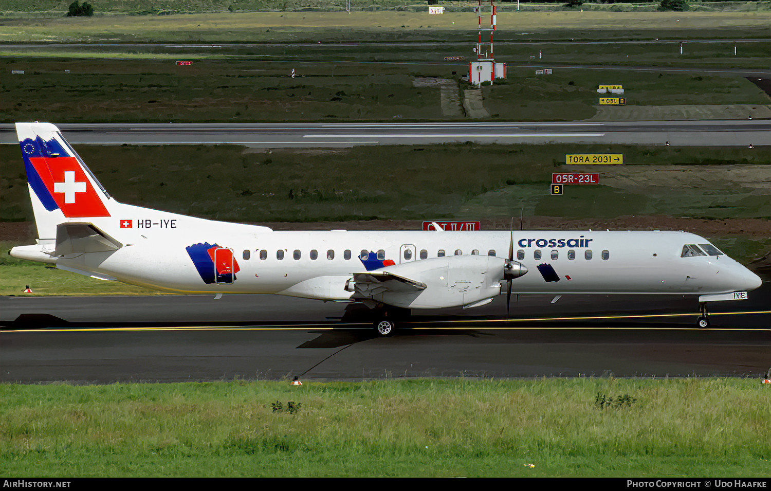 Aircraft Photo of HB-IYE | Saab 2000 | Crossair | AirHistory.net #735048