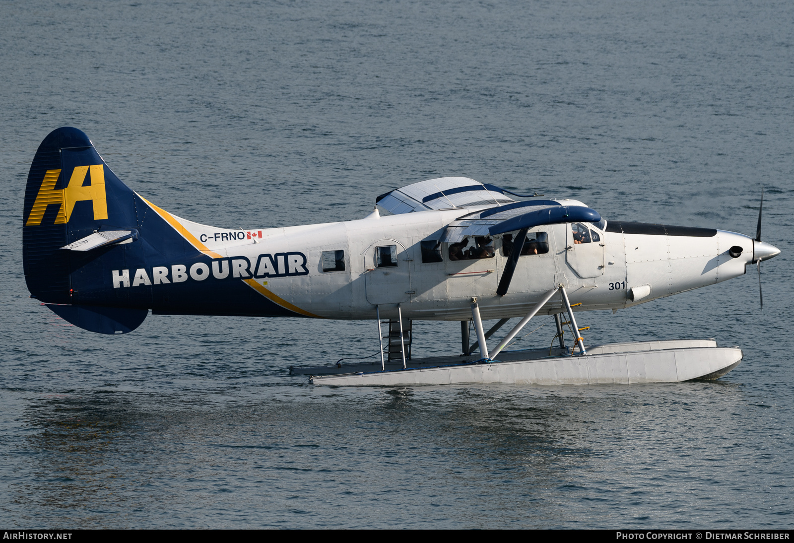Aircraft Photo of C-FRNO | De Havilland Canada DHC-3 Otter | Harbour Air | AirHistory.net #735077