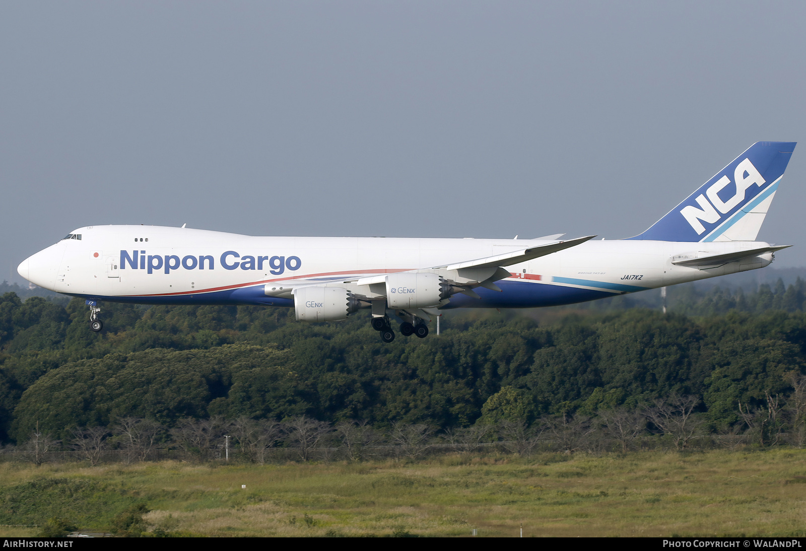 Aircraft Photo of JA17KZ | Boeing 747-8KZF/SCD | Nippon Cargo Airlines - NCA | AirHistory.net #735092