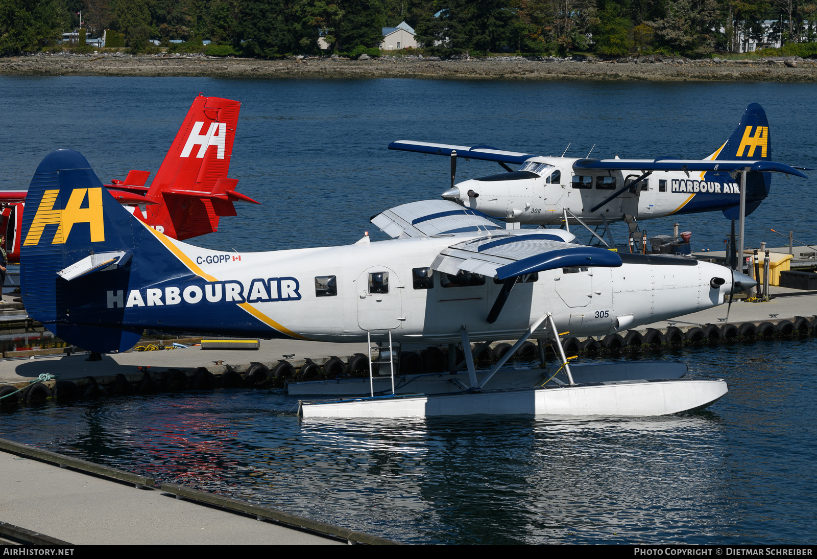 Aircraft Photo of C-GOPP | De Havilland Canada DHC-3T... Turbo Otter | Harbour Air | AirHistory.net #735095