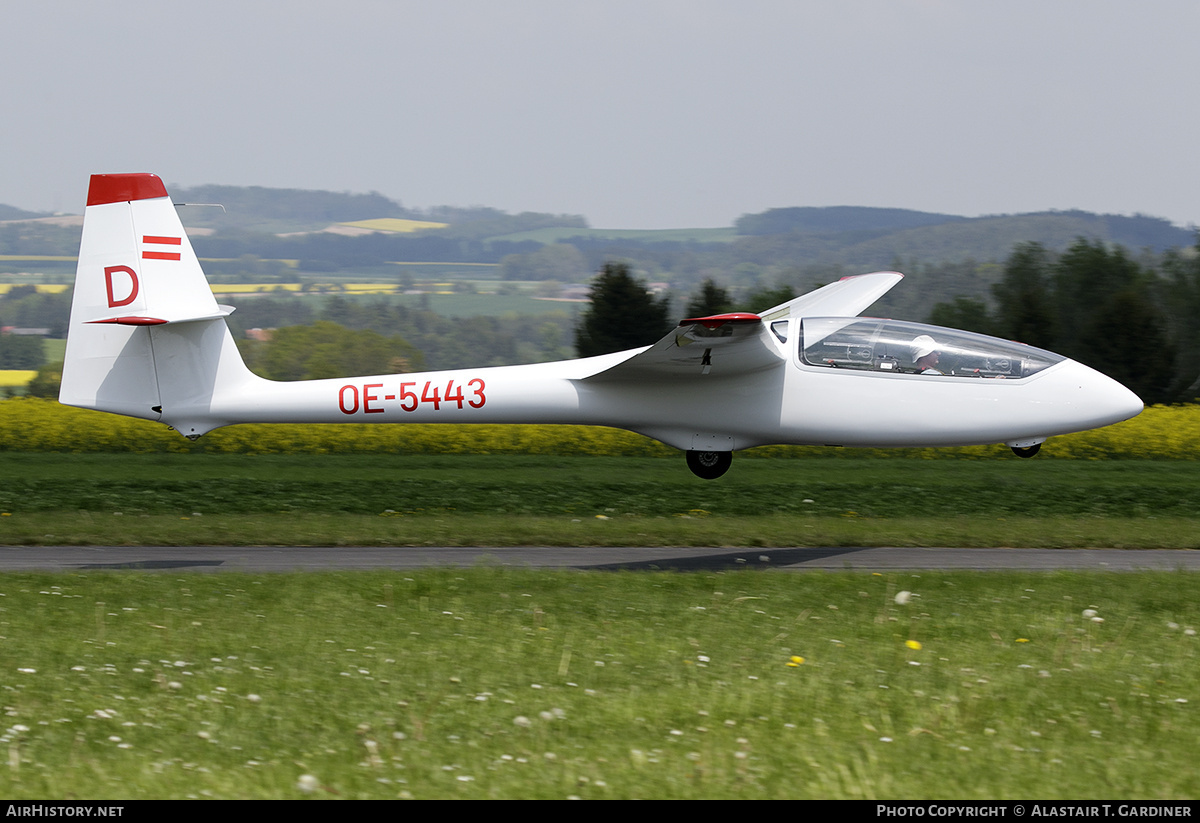Aircraft Photo of OE-5443 | PZL-Bielsko SZD-50-3 Puchacz | AirHistory.net #735105