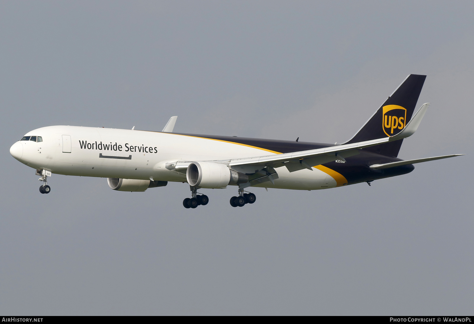 Aircraft Photo of N355UP | Boeing 767-34AF/ER | United Parcel Service - UPS | AirHistory.net #735107
