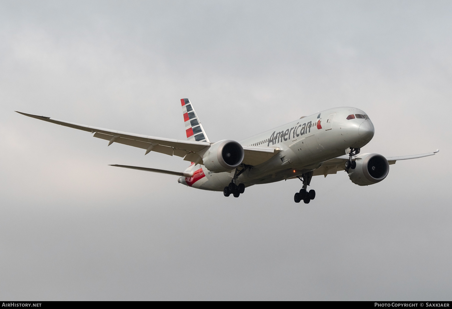 Aircraft Photo of N811AB | Boeing 787-8 Dreamliner | American Airlines | AirHistory.net #735135