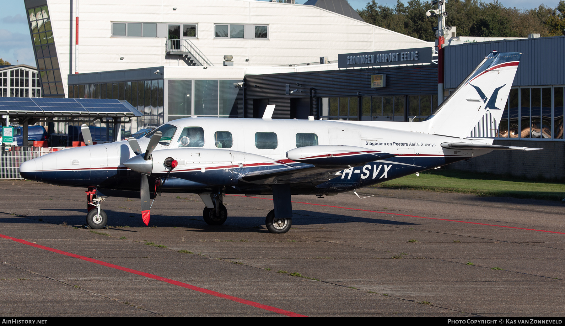 Aircraft Photo of PH-SVX | Piper PA-31T2 Cheyenne IIXL | Slagboom en Peeters Aerial Surveys | AirHistory.net #735148