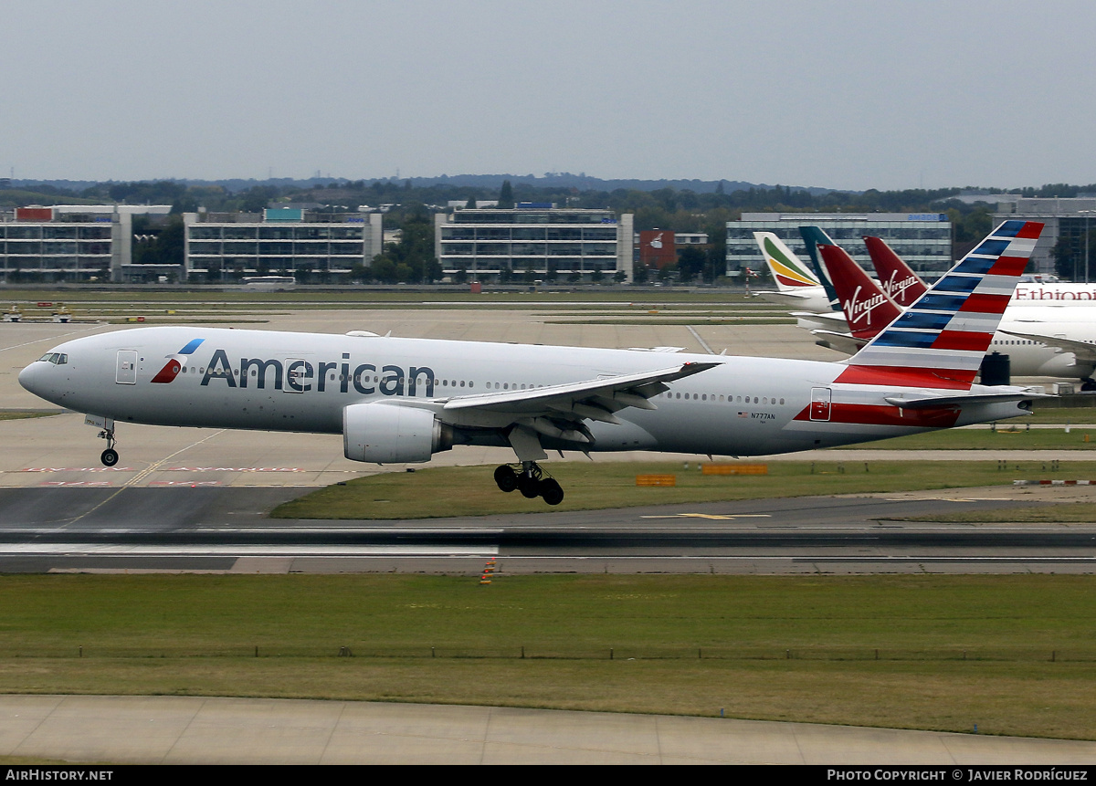 Aircraft Photo of N777AN | Boeing 777-223/ER | American Airlines | AirHistory.net #735149