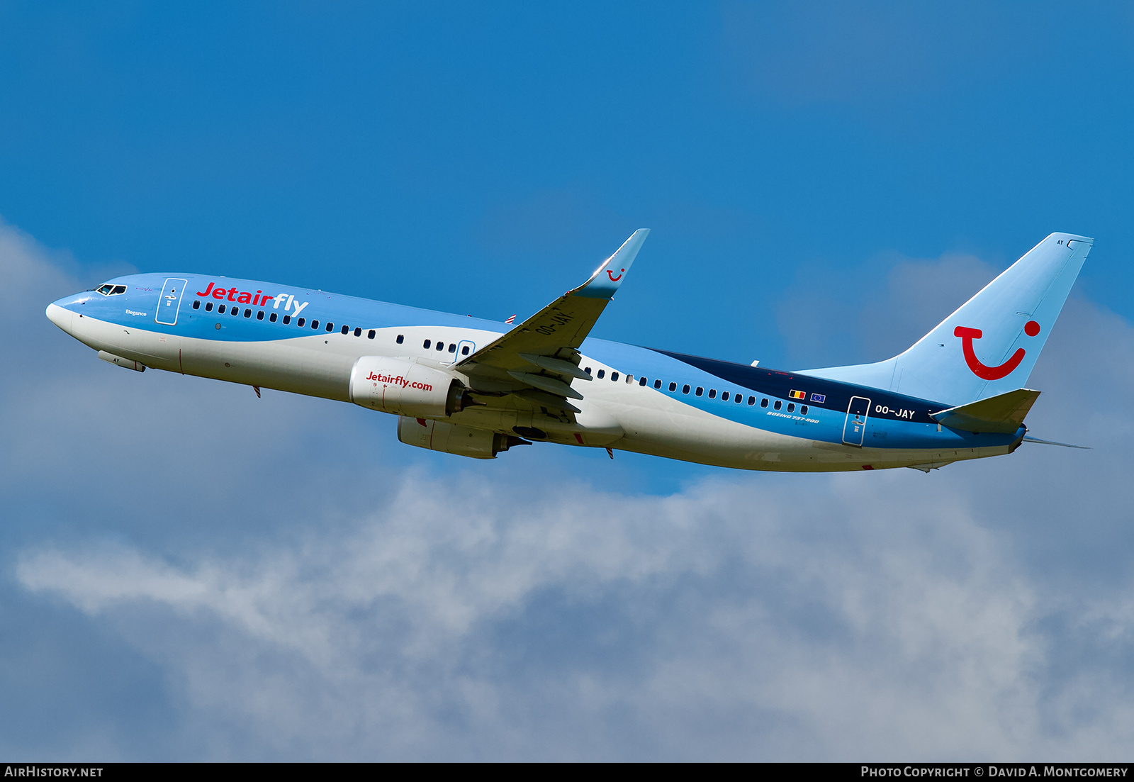 Aircraft Photo of OO-JAY | Boeing 737-8K5 | Jetairfly | AirHistory.net #735158