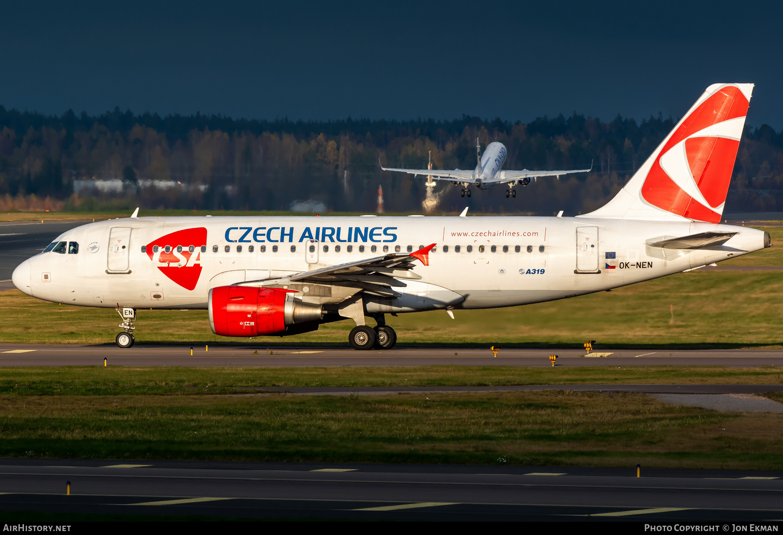 Aircraft Photo of OK-NEN | Airbus A319-112 | ČSA - Czech Airlines | AirHistory.net #735167